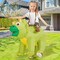 GOOSH Inflatable Kids and Adult Triceratops Costume Halloween Dinosaur Blow up